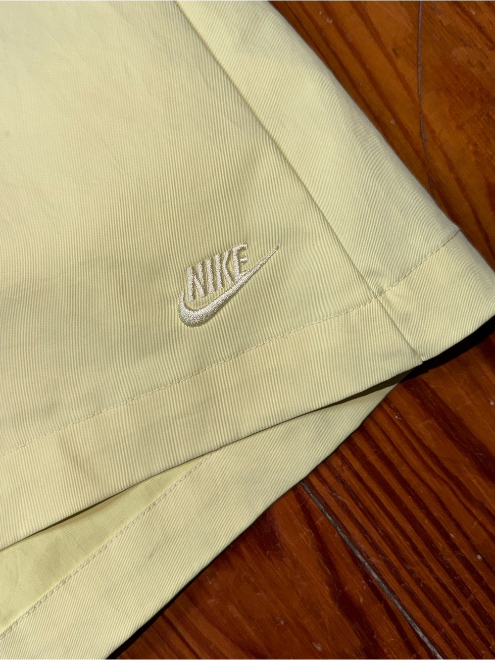 Nike Tech Pack High-Rise Wraparound Skort | Butter Yellow | XS - Picture 9 of 12